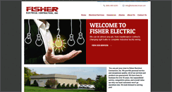 Desktop Screenshot of fisherelectricnj.com